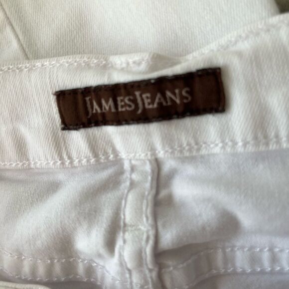 JAMES Jeans, white Twiggy Crop, size 28 - Picture 6 of 6